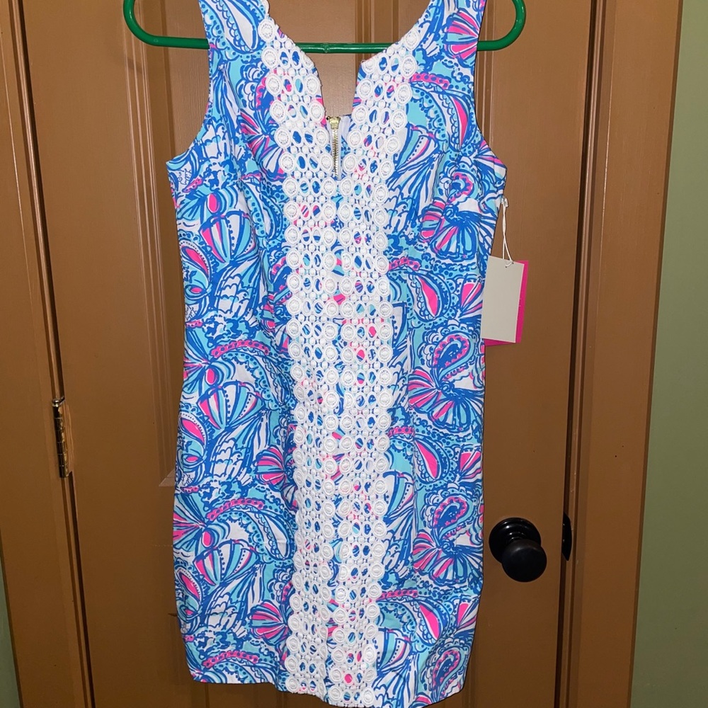 Blue, Pink and White Lilly Pulitzer Target dress